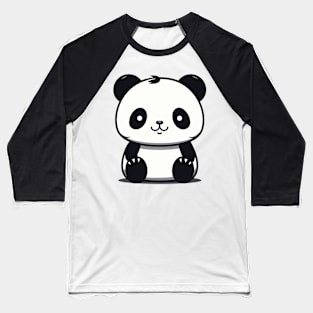 Cute panda Baseball T-Shirt